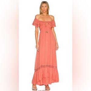 FREE PEOPLE free-est moonlight ocean maxi dress, size x-small